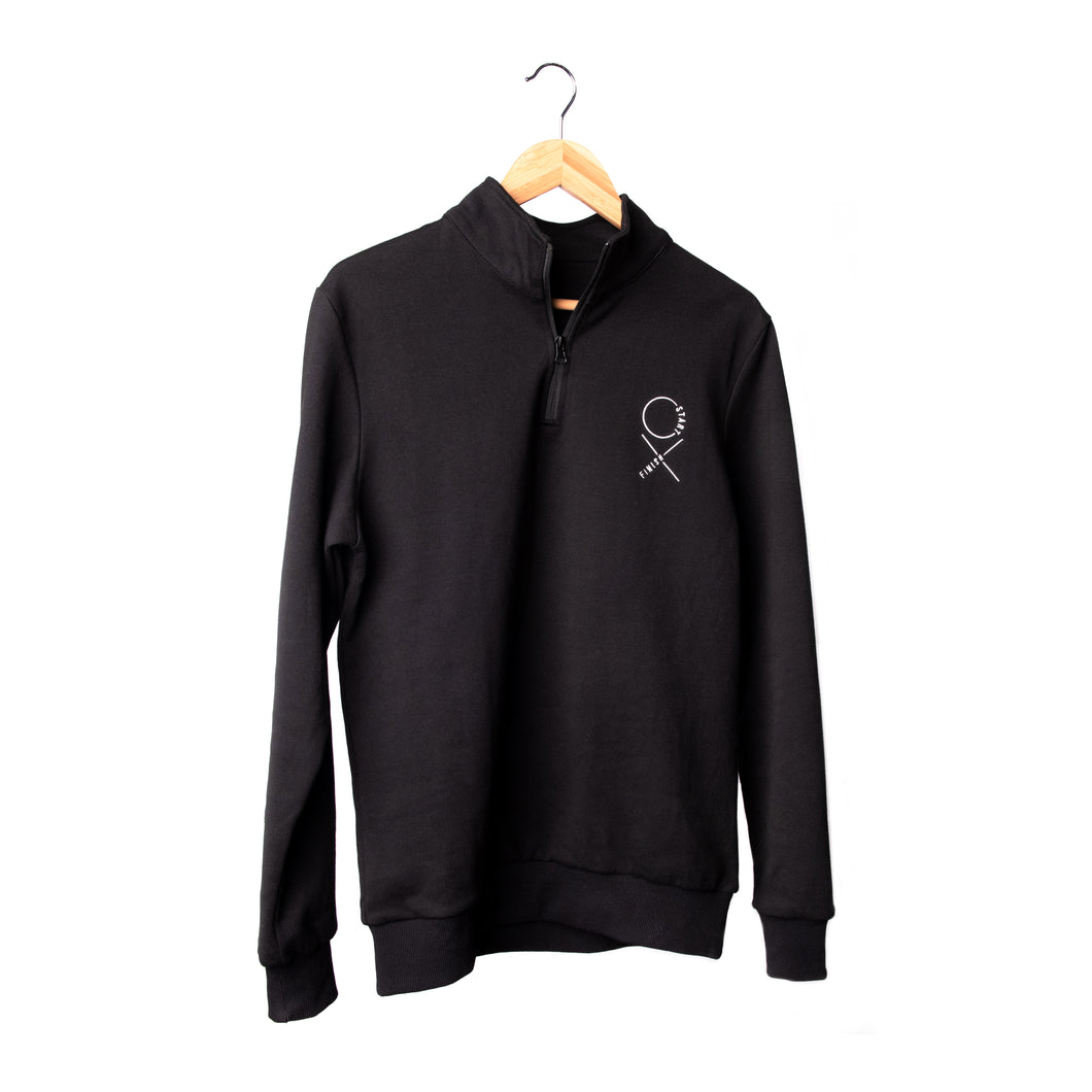OX Emblem 3/4 Zip Sweater